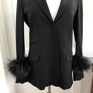 NWOT MARTINE AND BONAL Genuine Fox Fur Elastic Cuffs